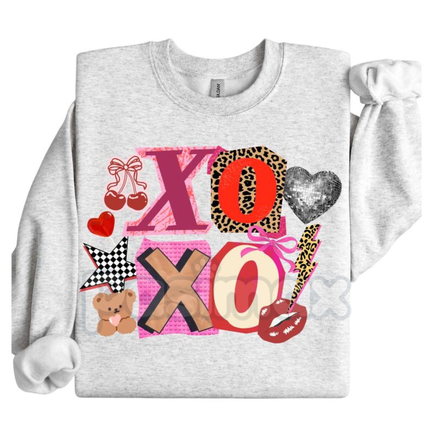Preppy Girl Collage Y2K Sweatshirt | Aesthetic 2000s Nostalgia Crewneck | Vintage College Style Jumper | Trendy Retro Gift