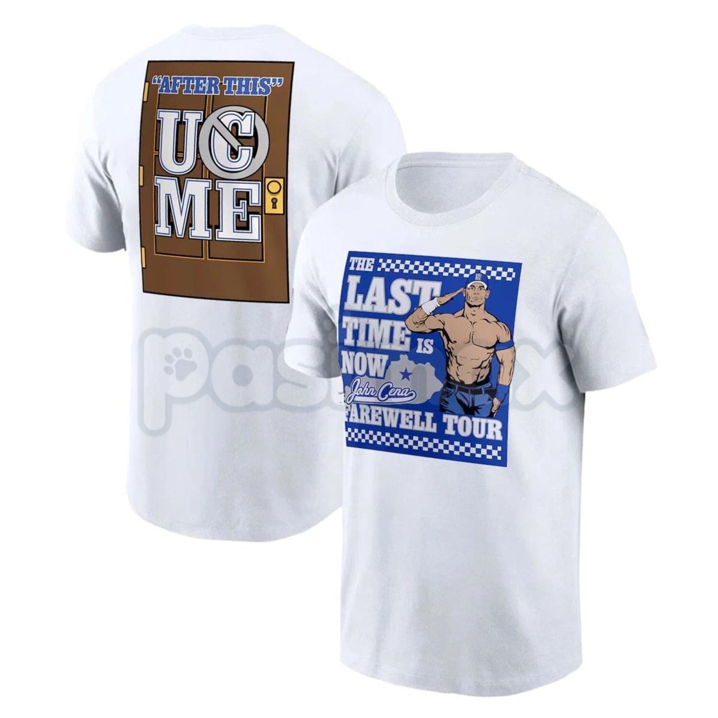 JOHN CENA Farewell Tour 2025 Collection T-Shirt - WWE Wrestling Legend Commemorative Tee, Hustle Loyalty Respect Fan Apparel, Never Give Up Nostalgia Gift