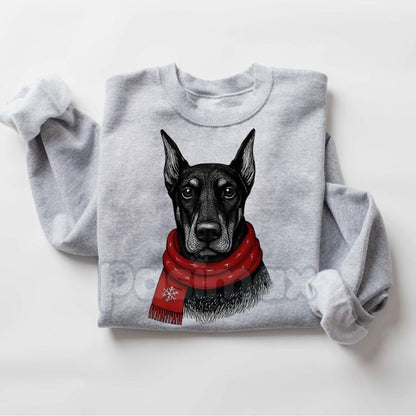 Santa Paws Christmas Dog Sweatshirt – Sport Grey Crewneck for Dog Lovers | Dog Mom Gift