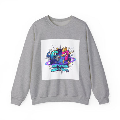 Six Seven Frogs Dabbing Sweatshirt | Meme War Space Frogs Crewneck