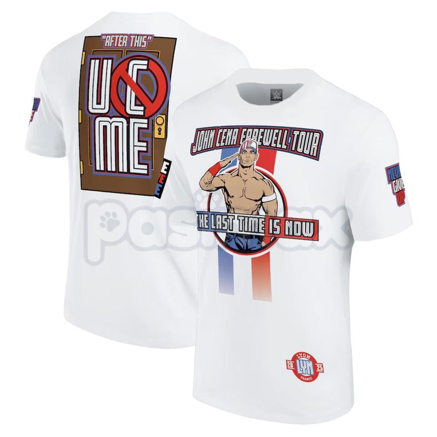 JOHN CENA Farewell Tour 2025 Collection T-Shirt - WWE Wrestling Legend Commemorative Tee, Hustle Loyalty Respect Fan Apparel, Never Give Up Nostalgia Gift
