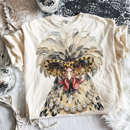 Comfort Colors® Glam Whitetail Animals Hunting Season T-Shirt – Preppy Leopard Print Deer, Duck, Bear & Elk Graphic Unisex Top
