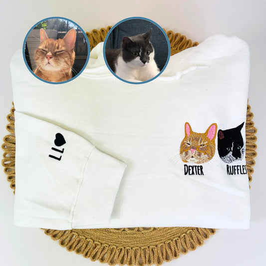 custom cat hoodie