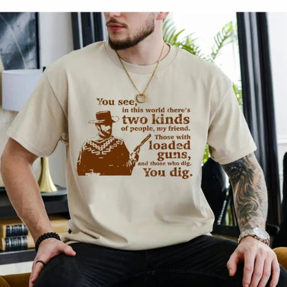 "The Good, the Bad and the Ugly" T-Shirt - Classic Western Movie Inspired Tee, Unisex Film Fan Apparel