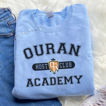 Ouran High School Host Club Academy Crewneck – Anime Manga Fan Shirt