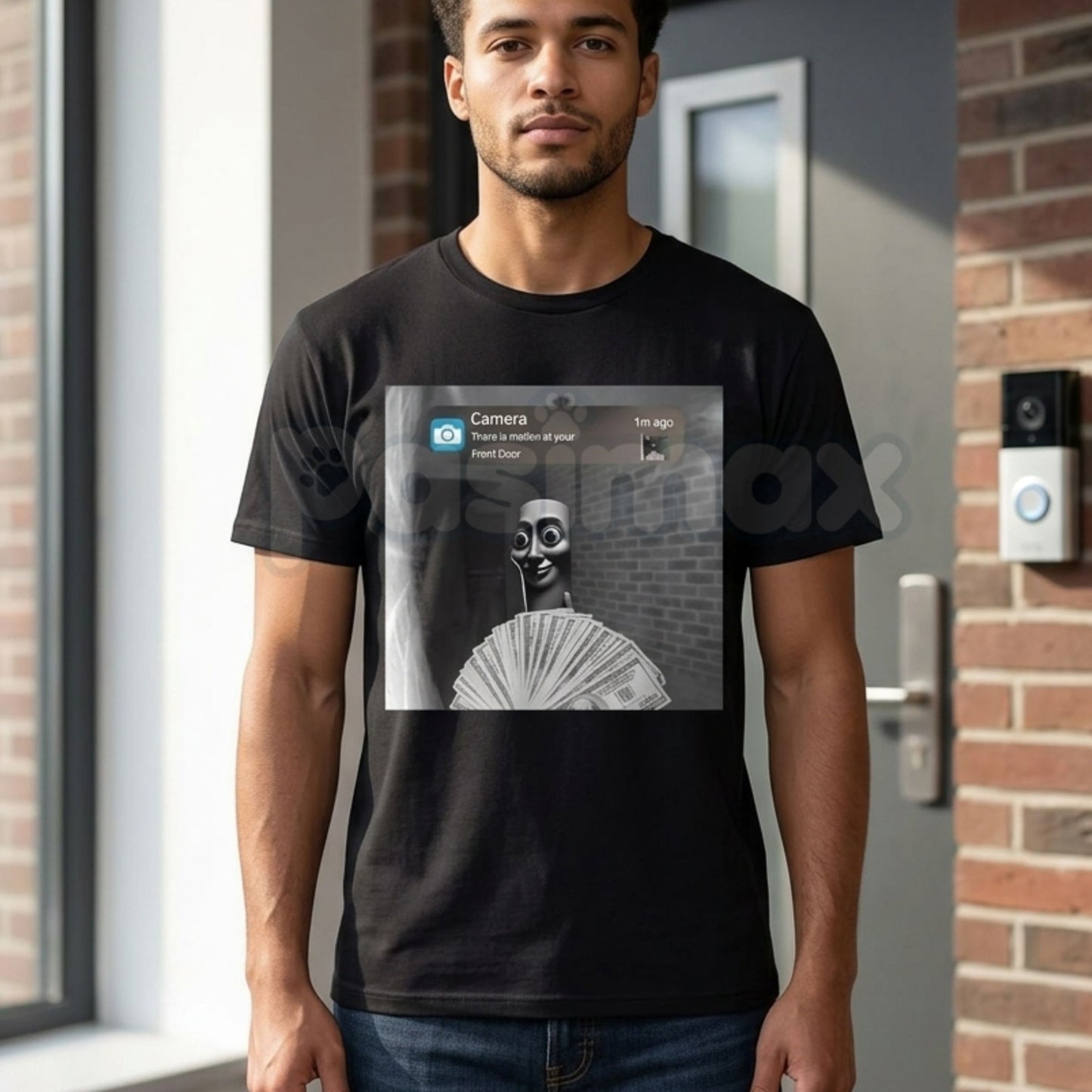 "Tung Tung Tung Sahur" Funny Meme T-Shirt – Viral Sahur Motion Graphic Tee, Premium 100% Cotton Ramadan Humor Top, Soft Lived-In Heavyweight Cultural Meme Shirt, Made in USA