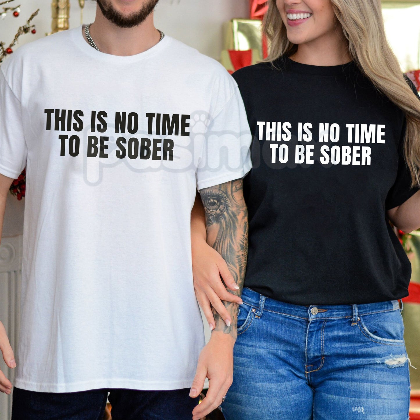 "This Is No Time To Be Sober" Funny T-Shirt - Party Humor Graphic Tee, Drinking Sarcasm Shirt, Weekend Vibes & Bar Crawl Apparel