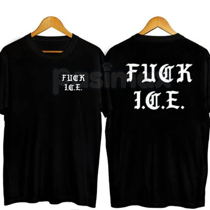 Funny Political Shirts & Pro-Immigration T-Shirts - Anti-ICE Graphic Tee, Social Justice Reform Apparel, Humanitarian Activist Top, Humorous Political Satire Streetwear