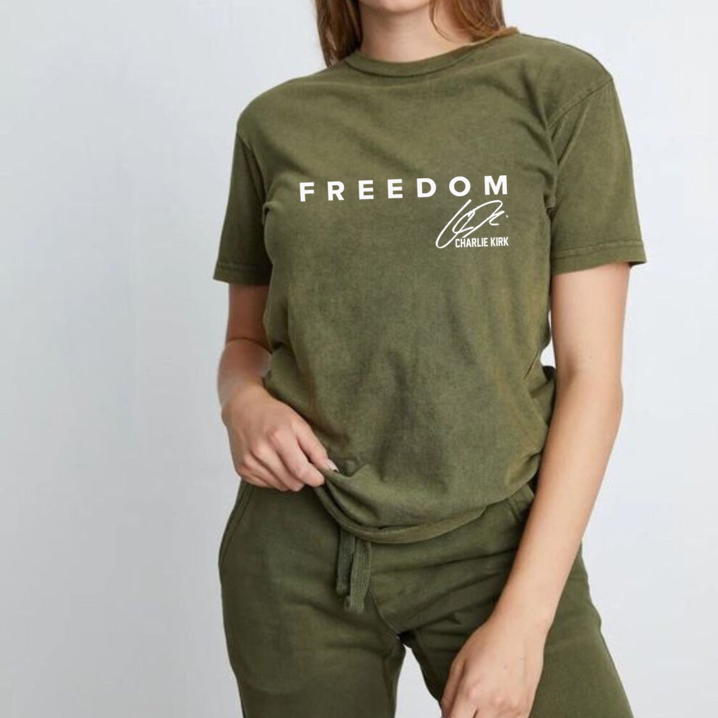 Charlie Kirk "Voice of a Generation" T-Shirt - Freedom Signature Tee, Conservative Political Apparel