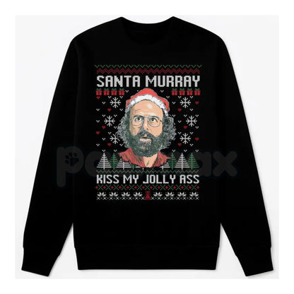 Funny Murray Hawkins Ugly Xmas Sweatshirt | Stranger Christmas Shirt | Murray Bauman Quote Jumper | Sarcastic Netflix Fan Gift