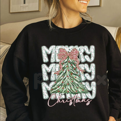 Cute Floral Christmas Sweatshirt | Delicate Botanical Holiday Jumper | Cottagecore Aesthetic Xmas Crewneck | Cozy Flower Gift