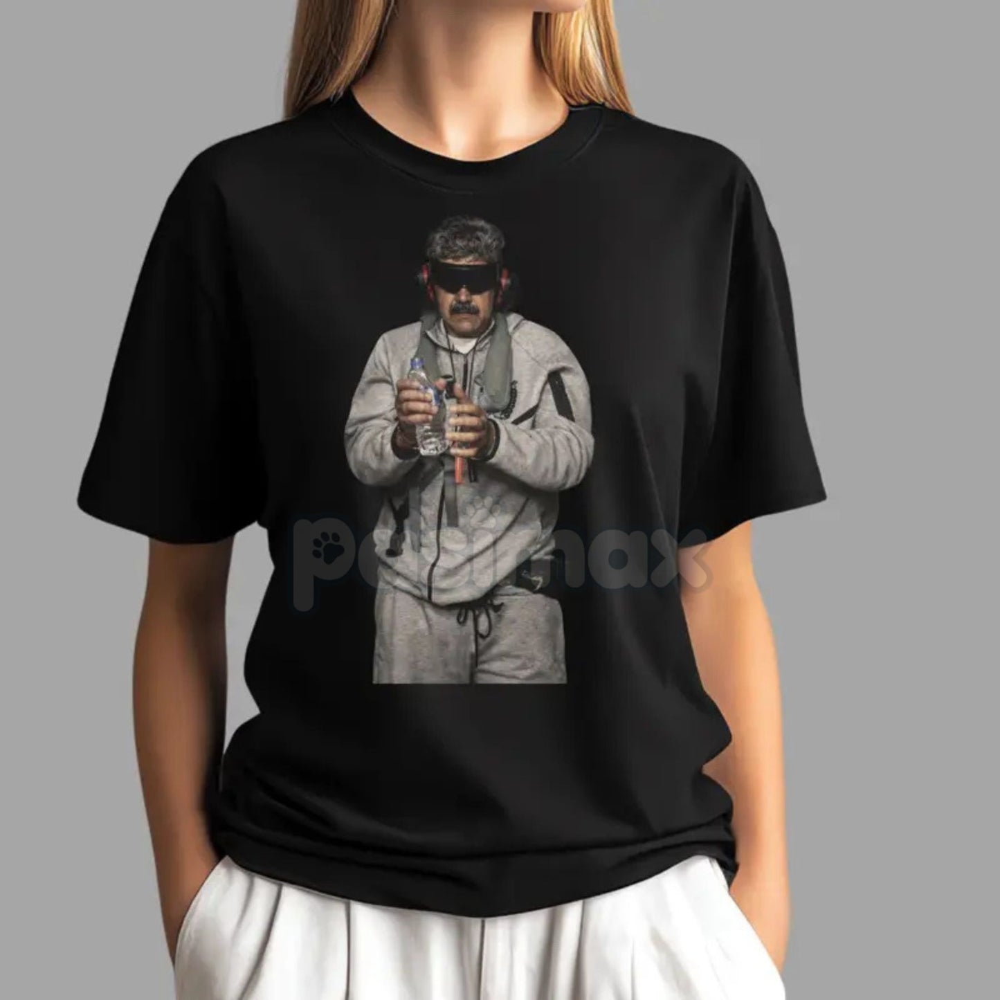 Nicolas Maduro Graphic T-Shirt - President of Venezuela Portrait Tee, Modern Political History Apparel, Latin American Politics Fan Gift Shirt
