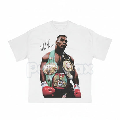 Iron Mike Tyson Knockout Artist Vintage Style T-Shirt - Undisputed Heavyweight Champion Apparel, Retro Boxing Legend Gear, Bold Men's Sports Tee