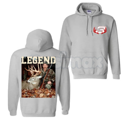 Dale Earnhardt With Deer Hoodie – Vintage Hunting Season Pullover, NASCAR Legend Fan & Outdoors Apparel, Unisex