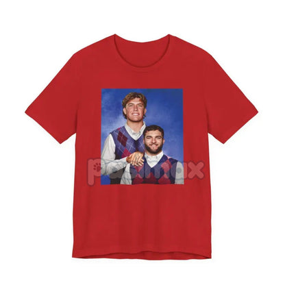 Jaxson and Cam Dynamic Duo Football T-Shirt - J Dart Player Tribute Tee, Fan Merch for Jaxson and Cam