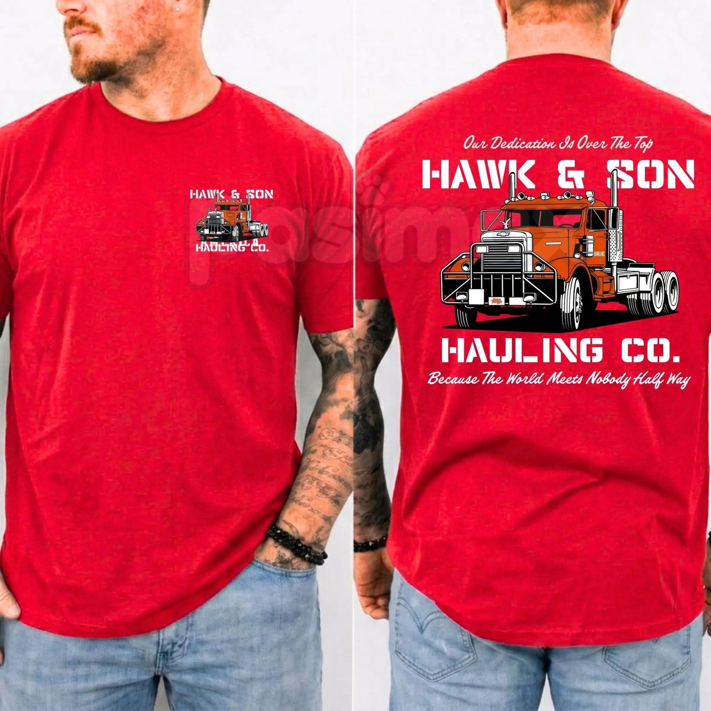 Vintage "Over The Top" Trucker T-Shirt – Retro 80s Arm Wrestling Movie Graphic Tee