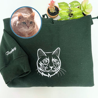 personalized cat hoodie