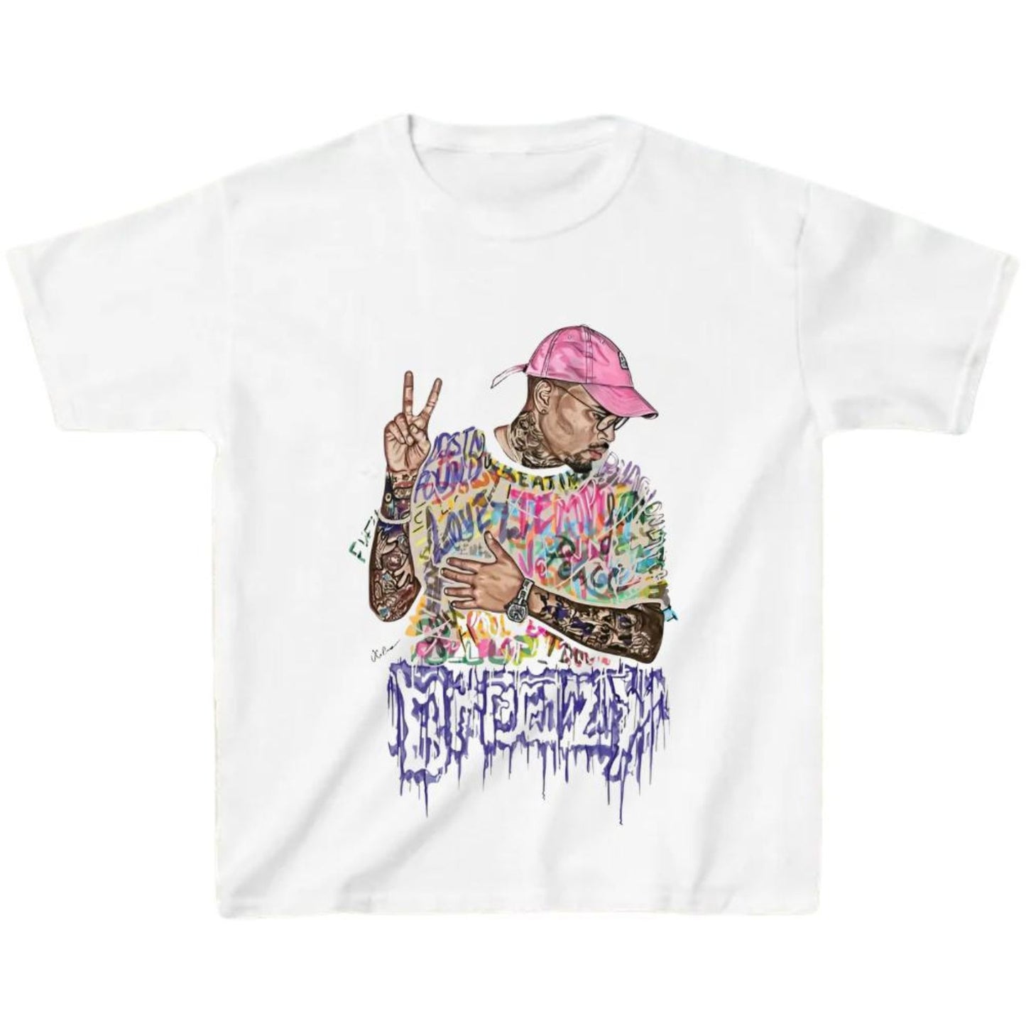Men's Breezy Bowl Tee - Streetwear Hip-Hop Graphic Shirt, Urban Music Apparel