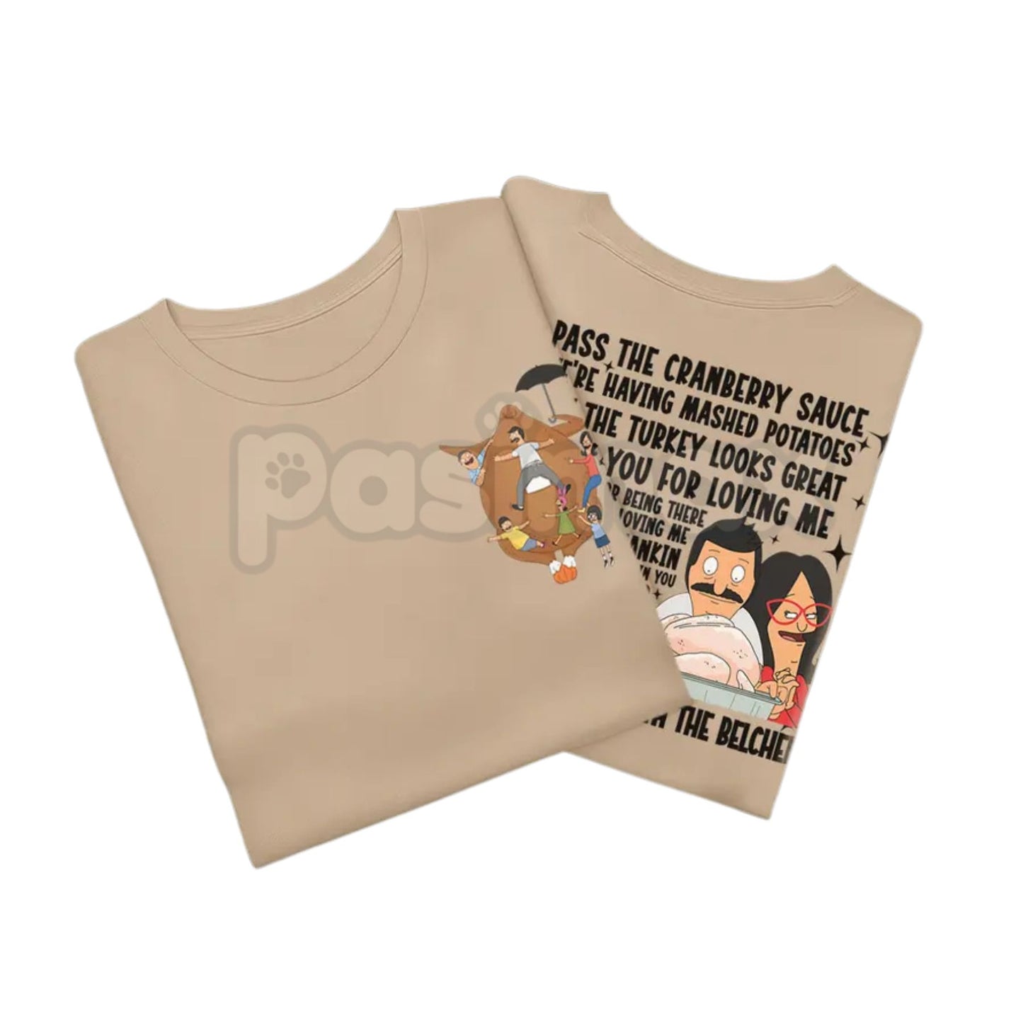 Thanksgiving Song T-Shirt - Festive Holiday Music Tee, Turkey Day Carol Apparel, Unisex Family Gathering Shirt