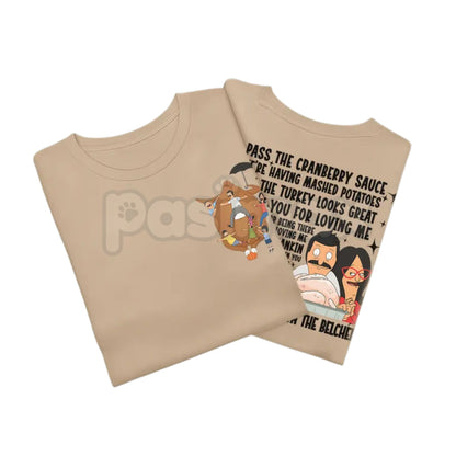 Thanksgiving Song T-Shirt - Festive Holiday Music Tee, Turkey Day Carol Apparel, Unisex Family Gathering Shirt