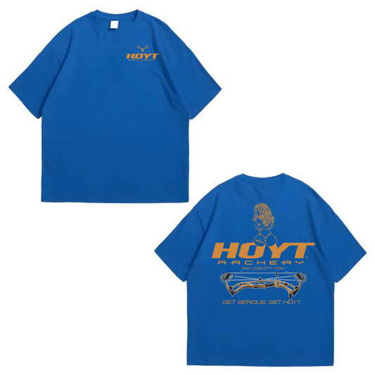 2025 "Sexy Girl" Hoyt Archery T-Shirt - Unisex Bowhunting Graphic Tee, Bold Fan Merch, Gift for Archery Lovers-Pasimax