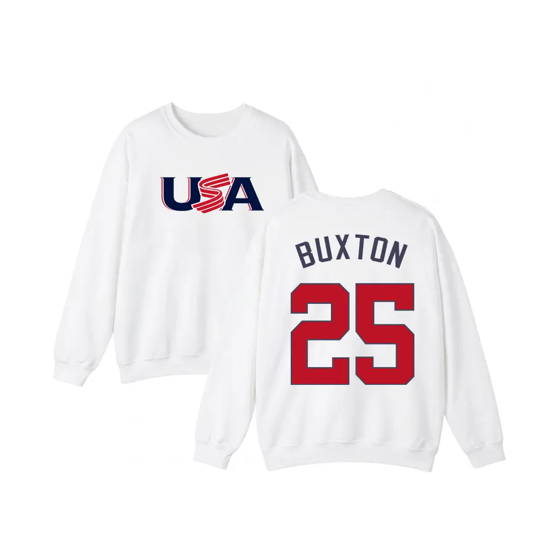 Vintage Team USA Baseball Sweatshirt | 2026 World Baseball Tournament Crewneck | White & Black Colorblock Pullover | Retro American Baseball Jumper | USA Flag Graphic Sports Top | 2026 Game Day Fan Apparel