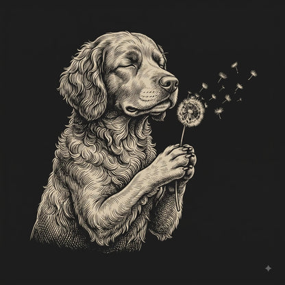 Comfort Colors® Dog Breeds Graphic T-Shirt – Vintage Wildlife-Inspired Pet Art Tee, Cute Dog Lover Unisex Top