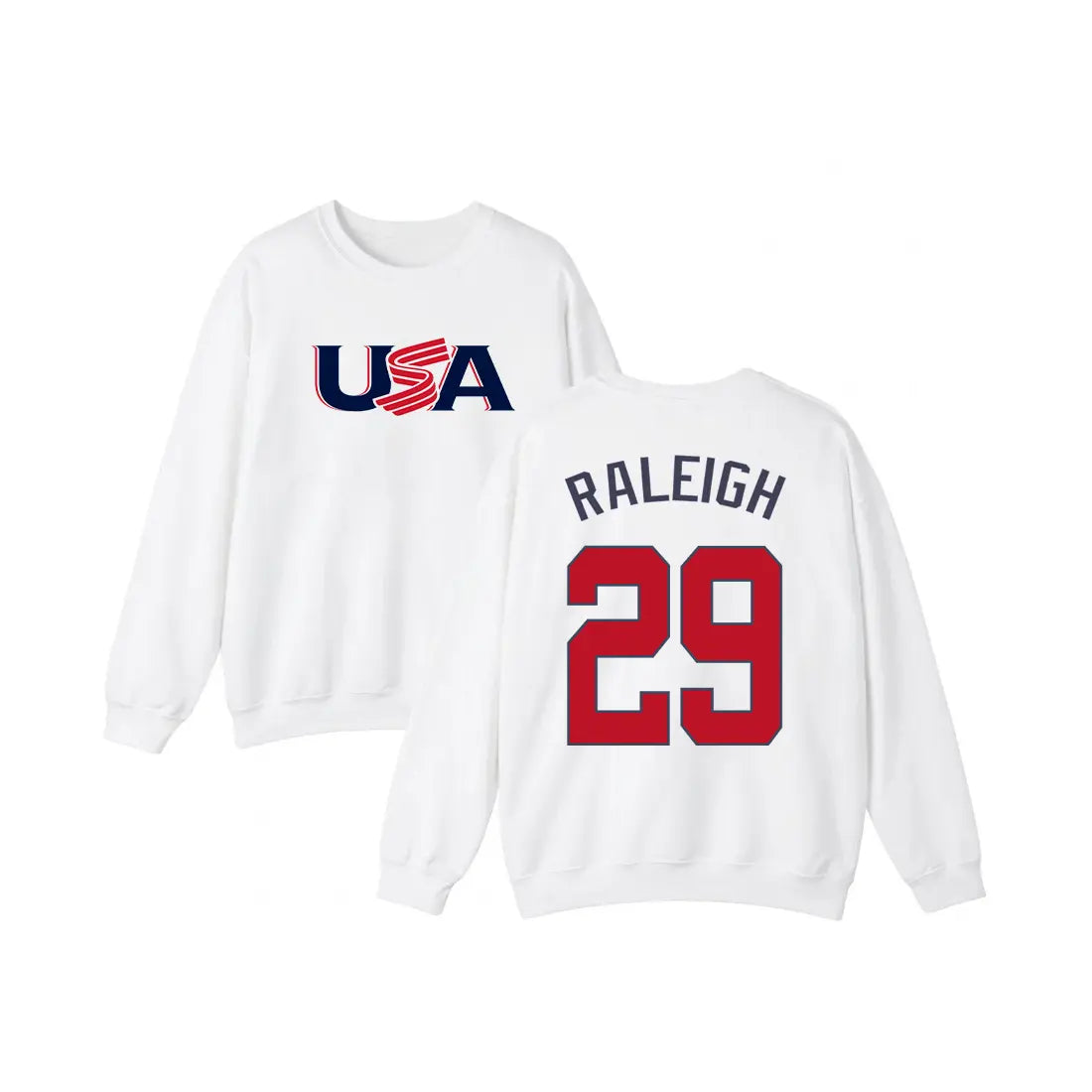 Vintage Team USA Baseball Sweatshirt | 2026 World Baseball Tournament Crewneck | White & Black Colorblock Pullover | Retro American Baseball Jumper | USA Flag Graphic Sports Top | 2026 Game Day Fan Apparel