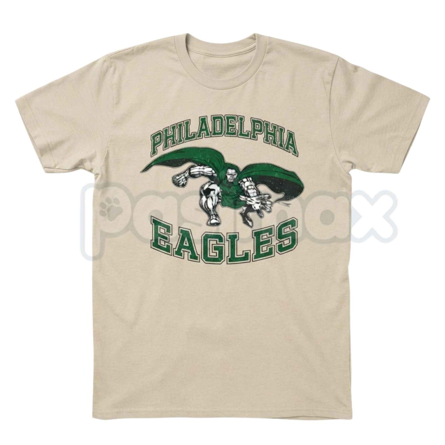 Philadelphia Eagles Doctor Doom 2026 T-Shirt – Vintage Comic Football Unisex Cotton Tee