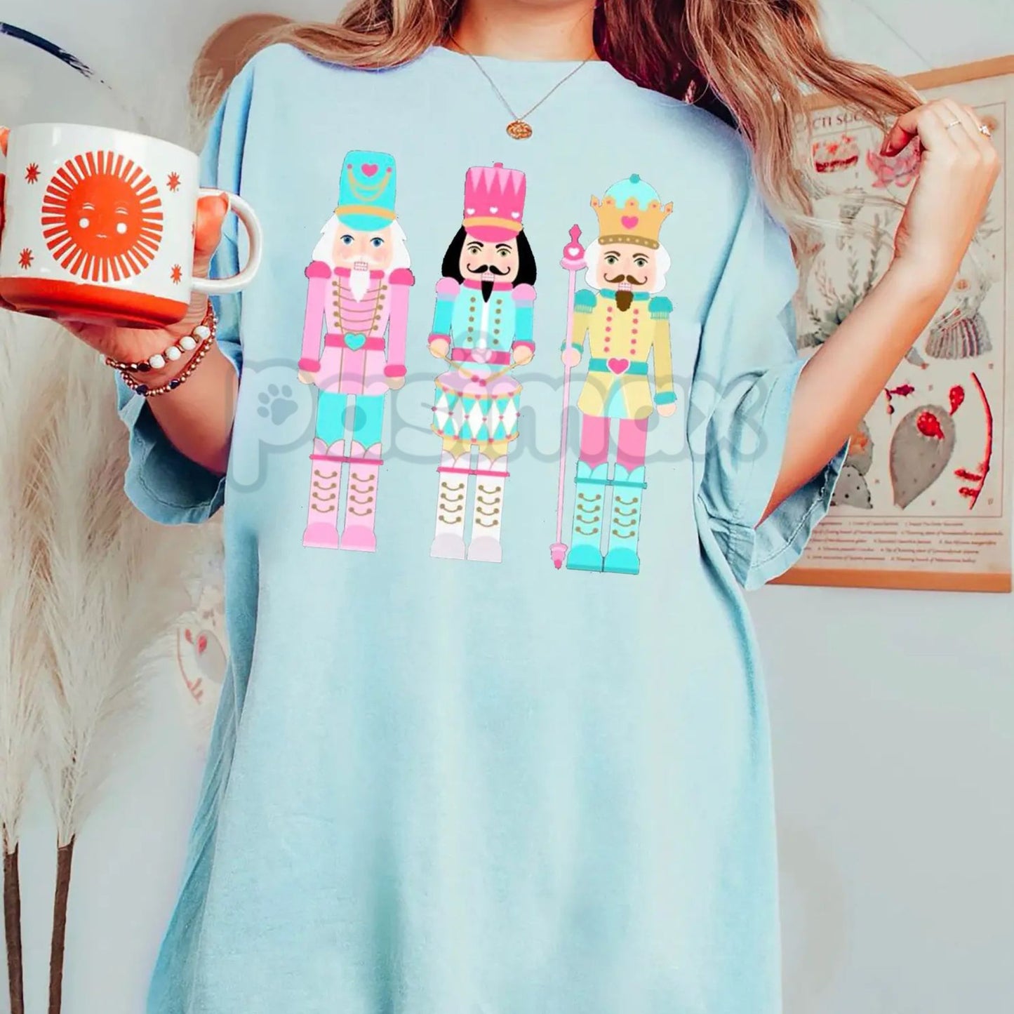 Comfort Colors® Nutcracker "Land of Sweets" T-Shirt – Retro Holiday Performance Tee, Cozy Dancer Gift