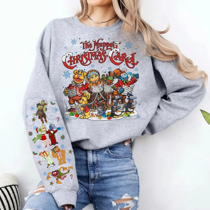 The Muppet Christmas Carol Vintage Sweatshirt | Michael Caine Scrooge Jumper | Nostalgic Movie Quote Crewneck | Muppet Holiday Gift