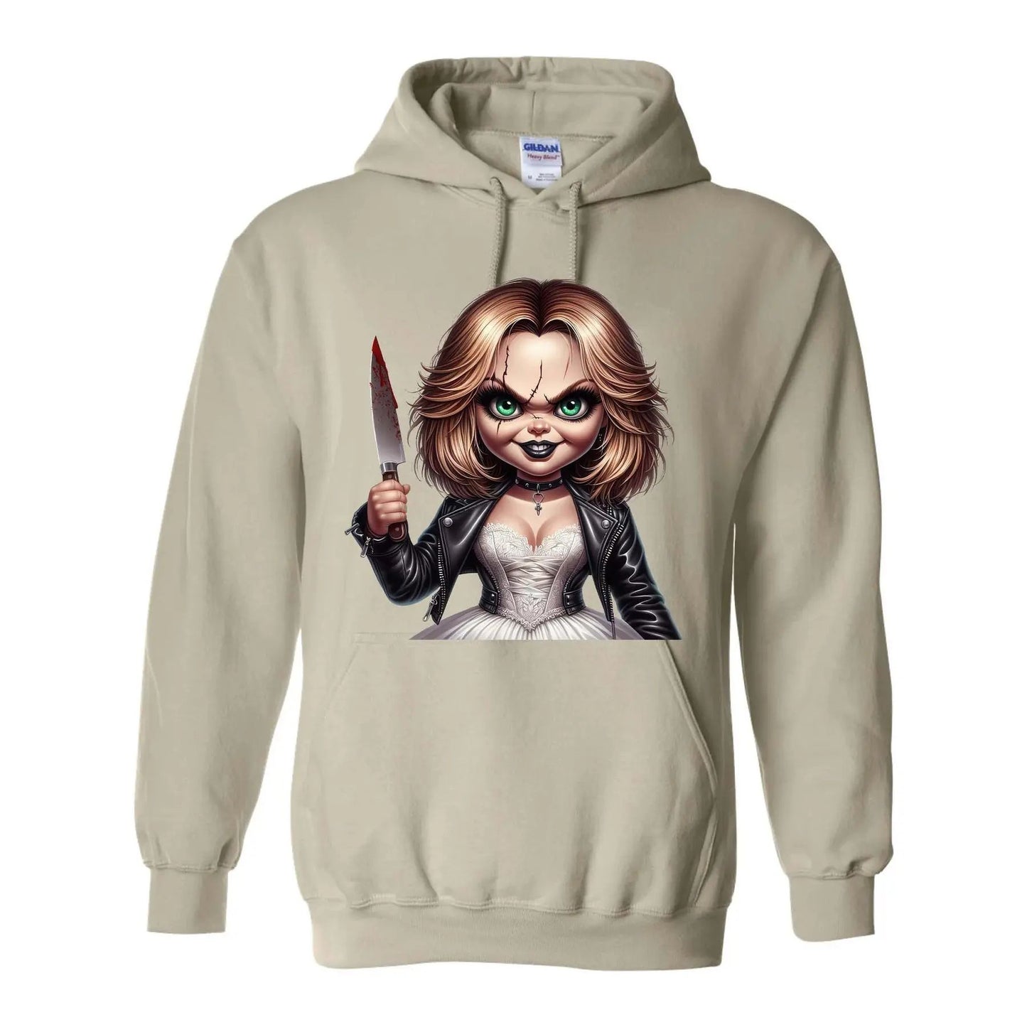 Spooky Mama Movies Characters Hoodie – Cool Halloween Pullover for Moms, Cozy & Funny Horror Film Fan Gift