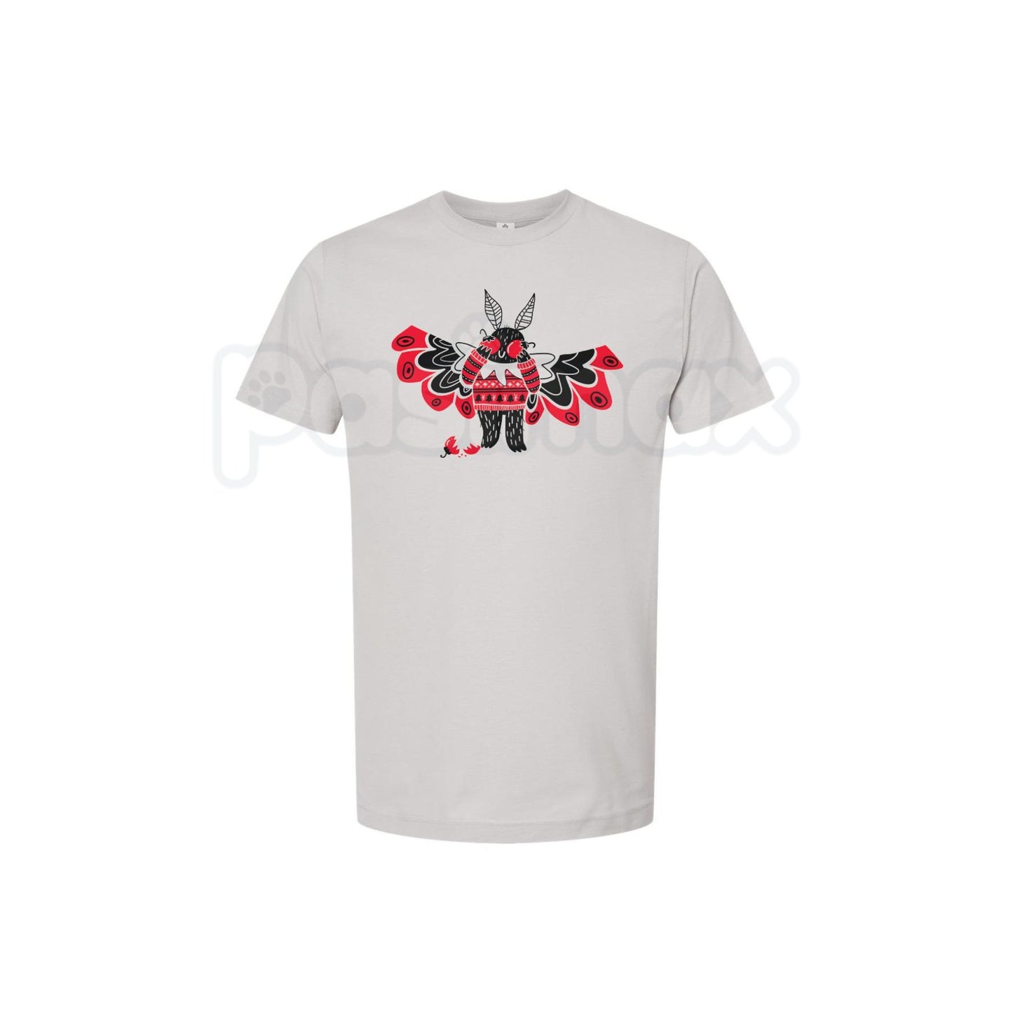 Christmas Mothman T-Shirt - Festive Cryptid Holiday Tee, Point Pleasant Xmas Apparel, Unique Goth Christmas Gift