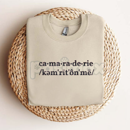 Sabrina Carpenter Camaraderie Embroidered Shirt – Unisex, Relaxed Fit Tee for Concert & Fan Apparel