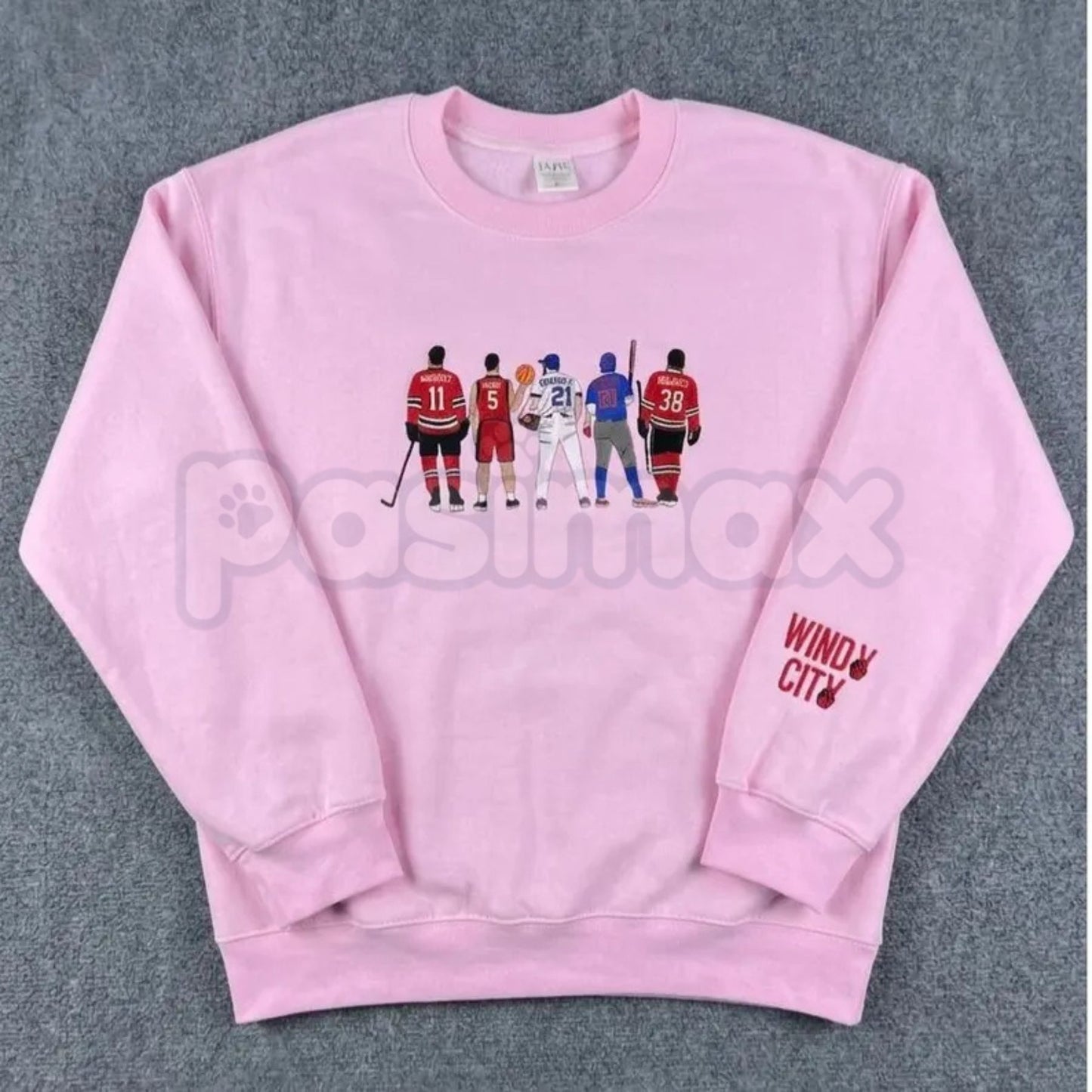 "Windy City" Embroidered Sweatshirt – Chicago Pride Crewneck