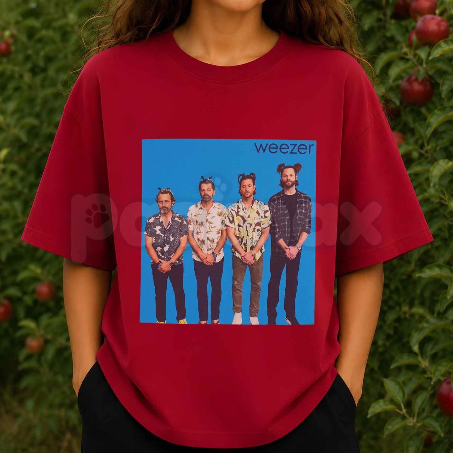 Blue Album Parody Hunter Squad T-Shirt – Funny TV Fandom Unisex Graphic Tee