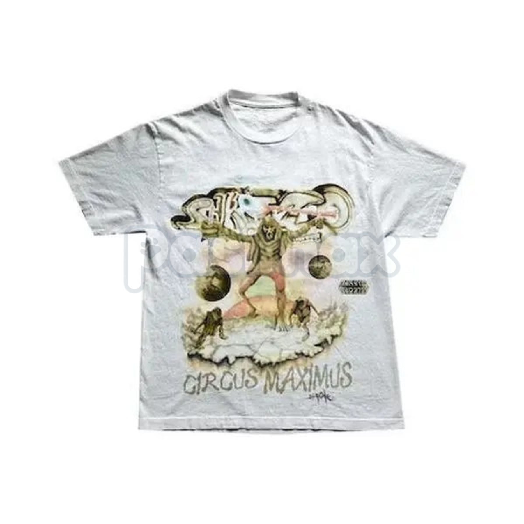 UTOPIA TOUR Tシャツ　Mサイズ　トラヴィススコット Travis Scott Utopia Tour White Skitzo Tee. Circus Maximus Concert