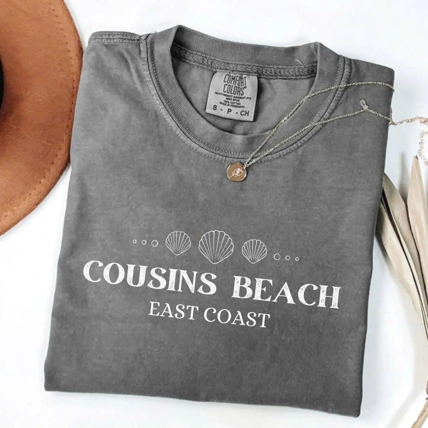 Comfort Colors Cousins Beach Fan Tee – The Summer I Turned Pretty Merch, Vintage Beachy Graphic Shirt, TSITP TV Show Fan Gift