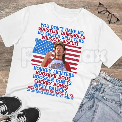 Funny Patriotic American Flag Quote T-Shirt – Sarcastic Independence Day Freedom Novelty Graphic Tee