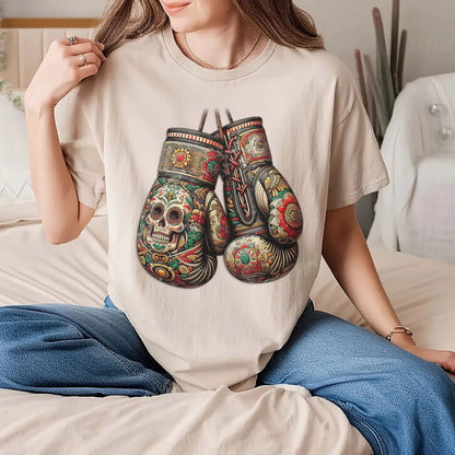 Aztec Mayan Fighter T-Shirt - Vintage Mexican Boxing Apparel, Bold Graphic Tee