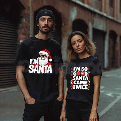 Funny Christmas Matching Unisex T-Shirt – Holiday Party Family Group Tee