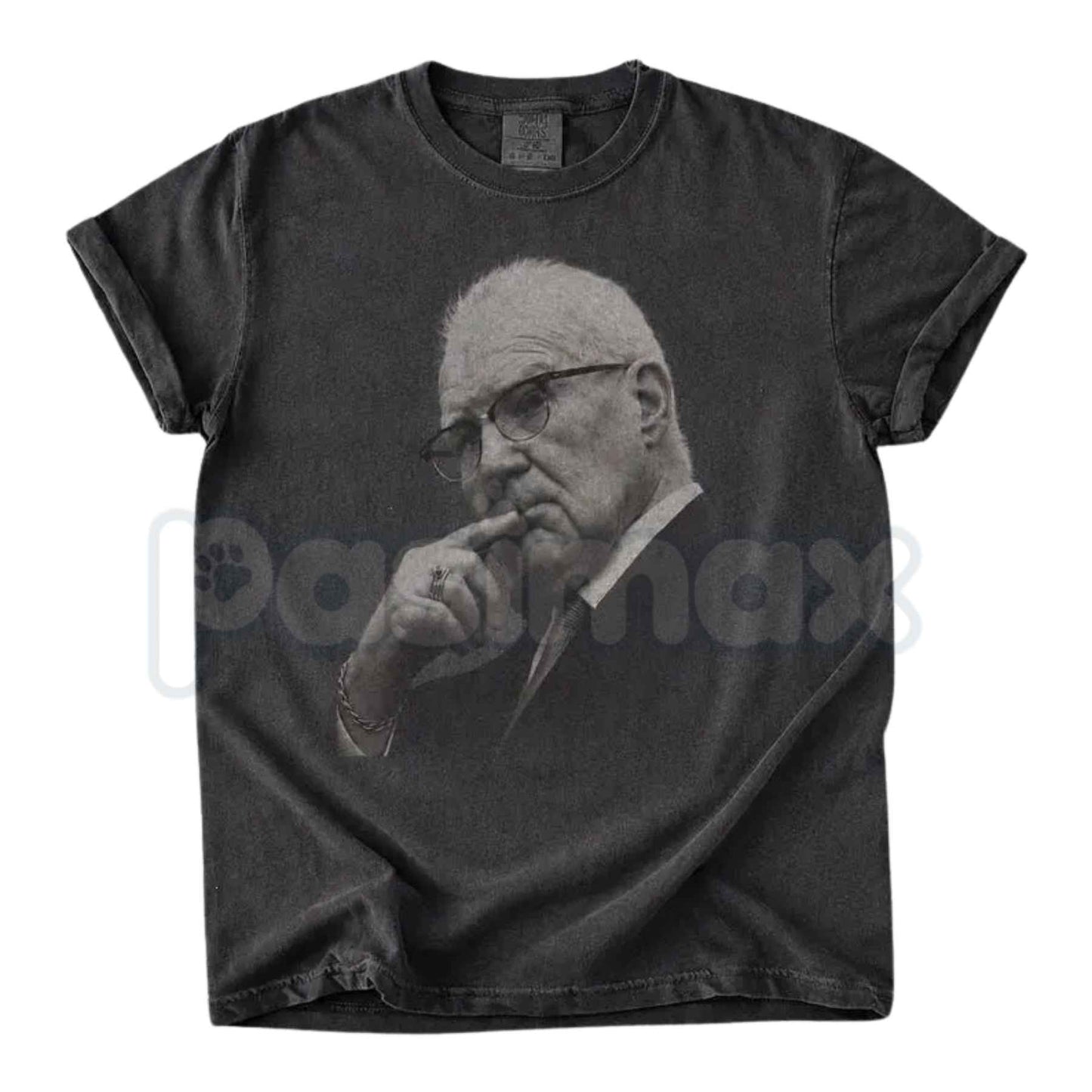 Comfort Colors® Kevin Reddington Portrait T-Shirt – Minimalist Black & White Photographic Graphic Tee, Retro Aesthetic Artist Unisex Top