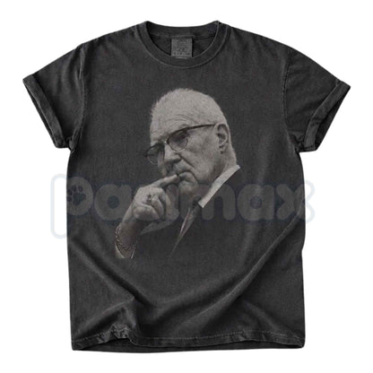 Comfort Colors® Kevin Reddington Portrait T-Shirt – Minimalist Black & White Photographic Graphic Tee, Retro Aesthetic Artist Unisex Top