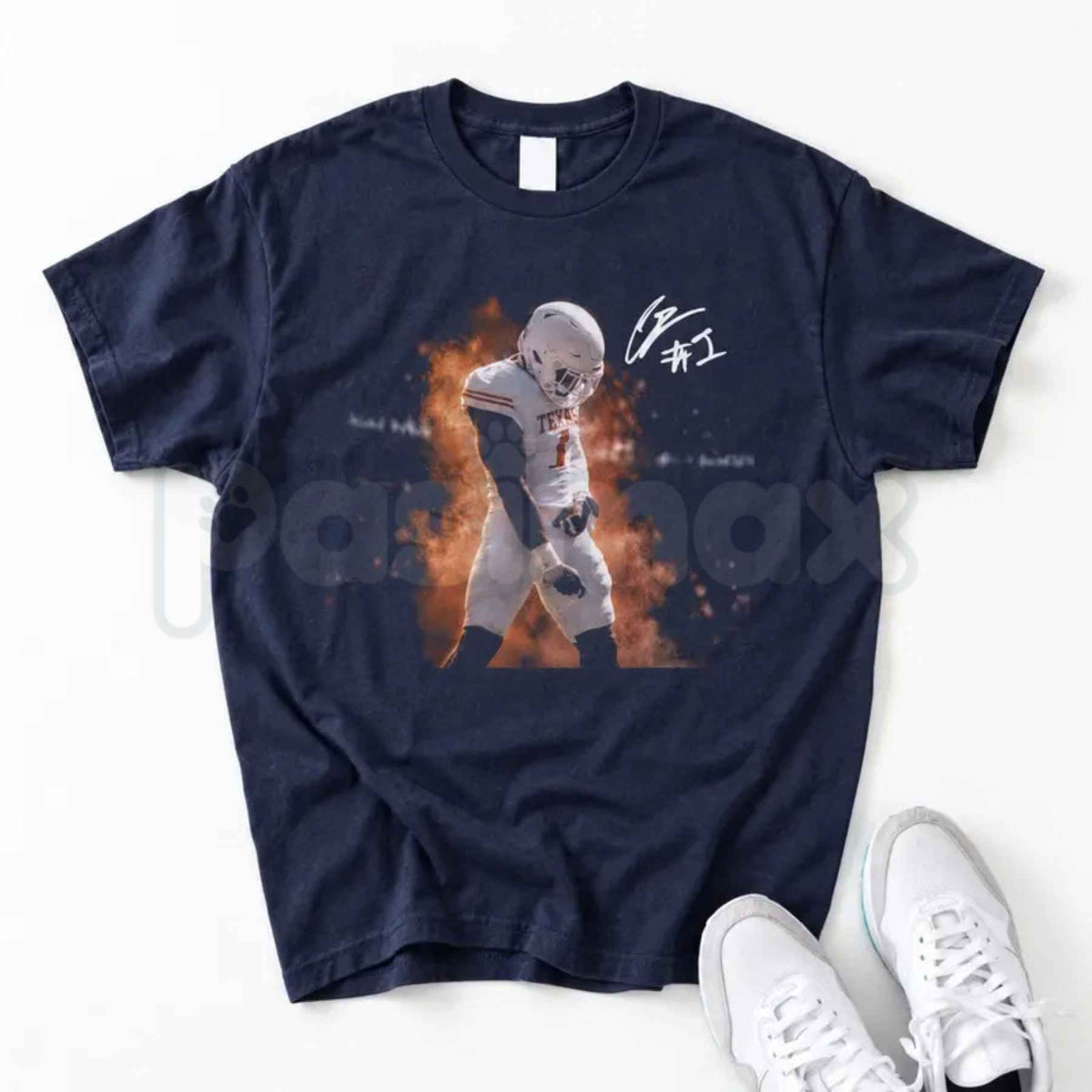Colin Simmons Grotesque Sack Celly T-Shirt – College Football Defense Unisex Tee