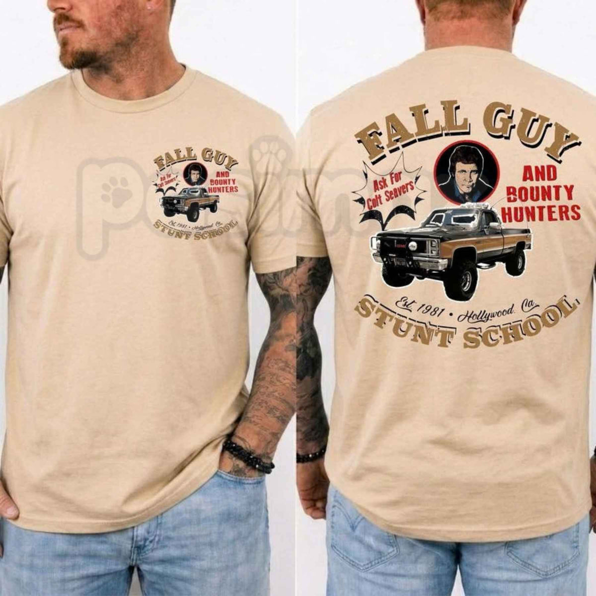 The Fall Guy Vintage T-Shirt – Classic Stuntman 80s Movie Graphic Unisex Tee