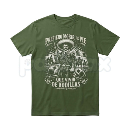 Historical Icon Emiliano Zapata T-Shirt – Mexican Revolution Hero Unisex Cotton Tee