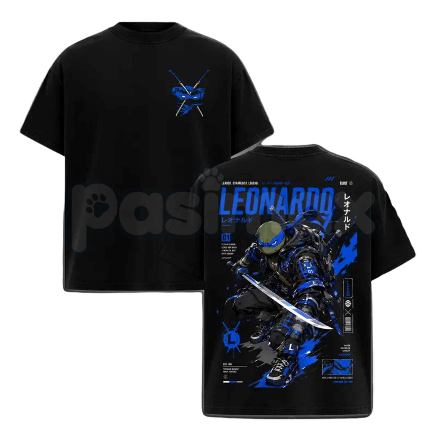 TMNT Street Vibe Retro Graphic T-Shirt – Pasimax