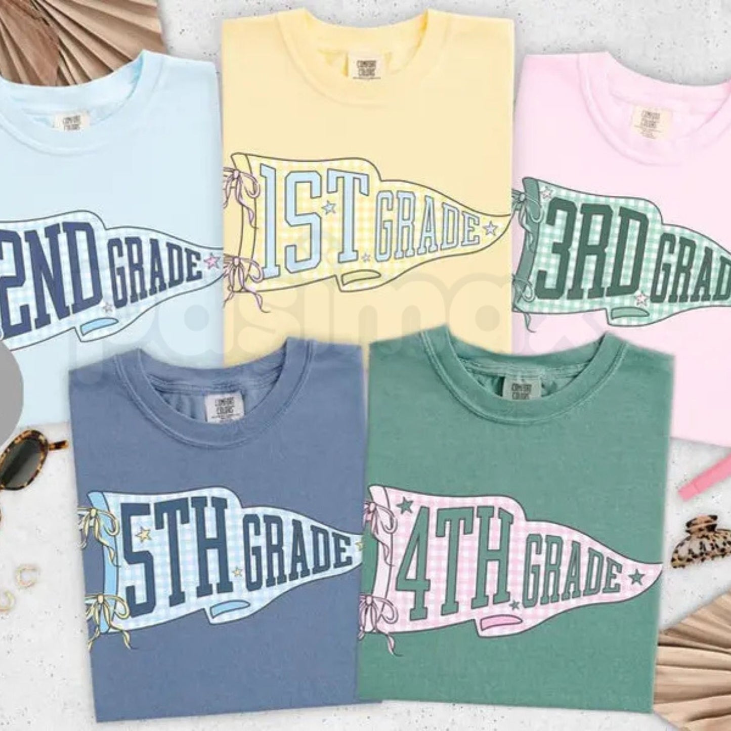 Comfort Colors® Teacher Team T-Shirt – Trendy Back to School Grade Level Team Tees, Cute Elementary School Squad Shirt, Educator Appreciation Gift