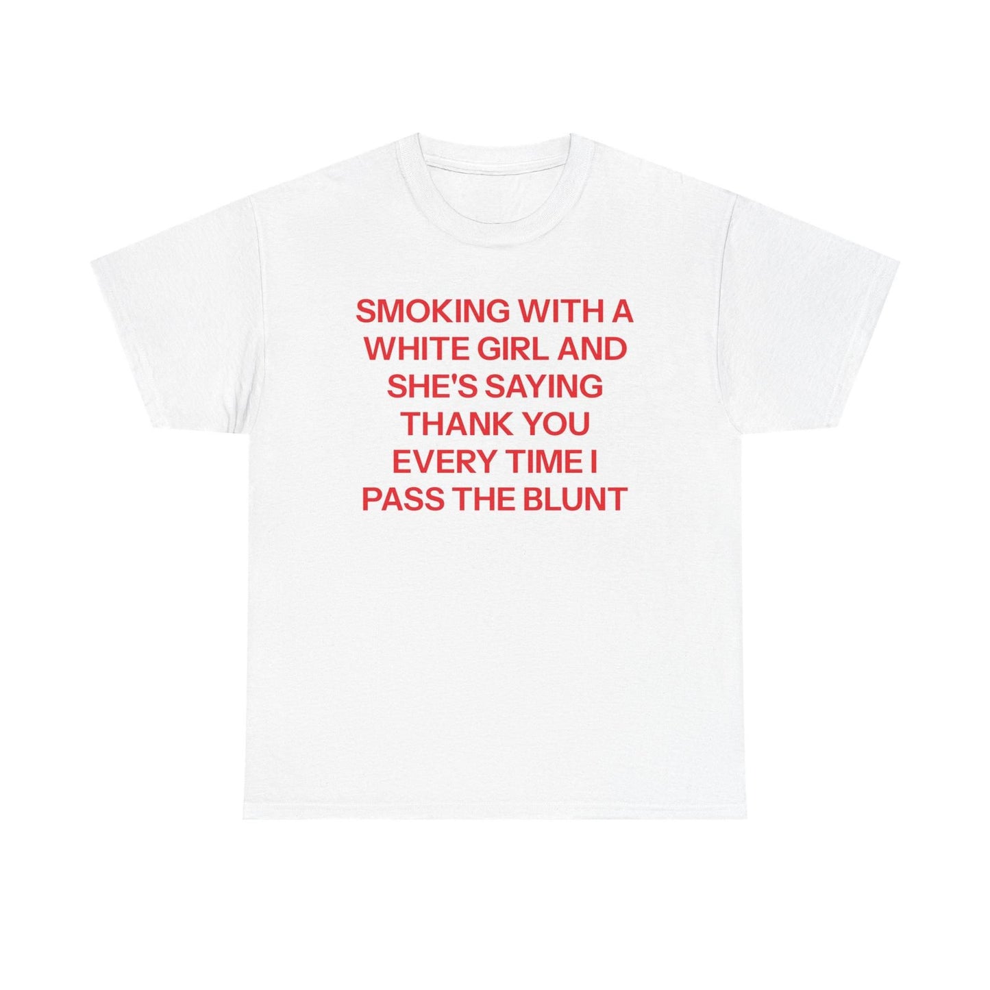 "She's Saying Thank You" T-Shirt - Funny Internet Meme Tee, Viral Humor Graphic Shirt