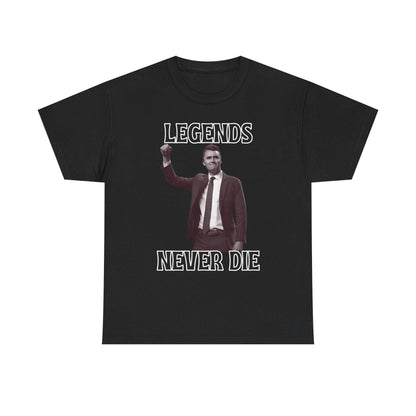 "Legends Charlie Kirk" T-Shirt - Unisex Heavy Cotton Tee, Political Figure Apparel